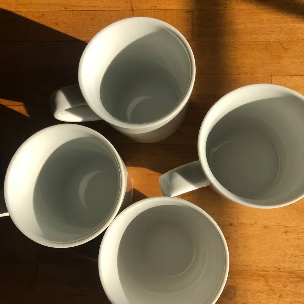 Crate&Barrel Set of 4 Cup One of the Cup Julia Rothman Design